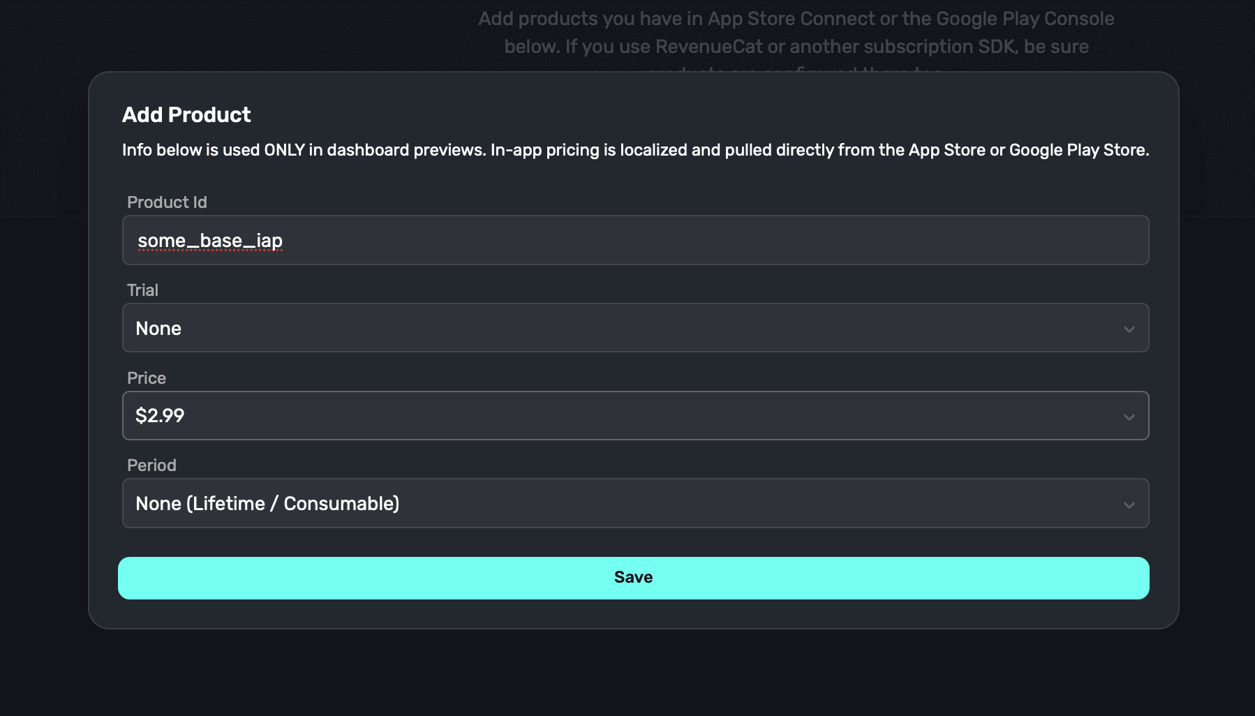 Google Play Products